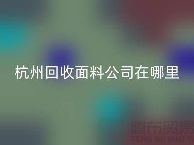 杭州回收面料公司在哪里/选择好布料/杭州佳博官方网站厂家