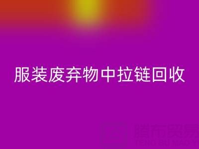 服装废弃物中拉链回收的特殊性及应对措施