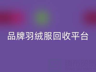 长款羽绒服回收指南：品牌羽绒服回收与羽绒服收购平台哪家好？