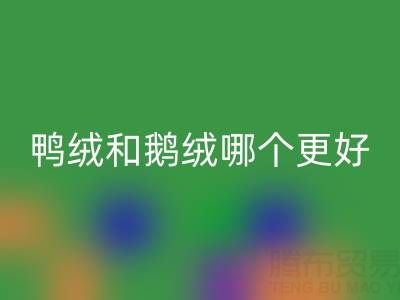 羽绒服鸭绒和鹅绒哪个更好一点？深度解析与选购指南