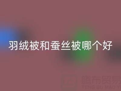 羽绒被和蚕丝被哪个好？——上海鸭绒回收厂家深度剖析